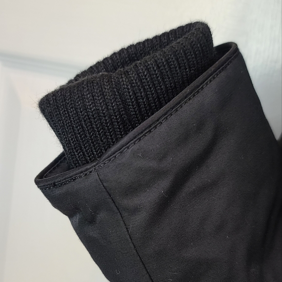 FLASH SALE ☆ NWT ☆ 1 Madison Expedition Black Parka w/Faux Fur Trim Size Large - Picture 11 of 14